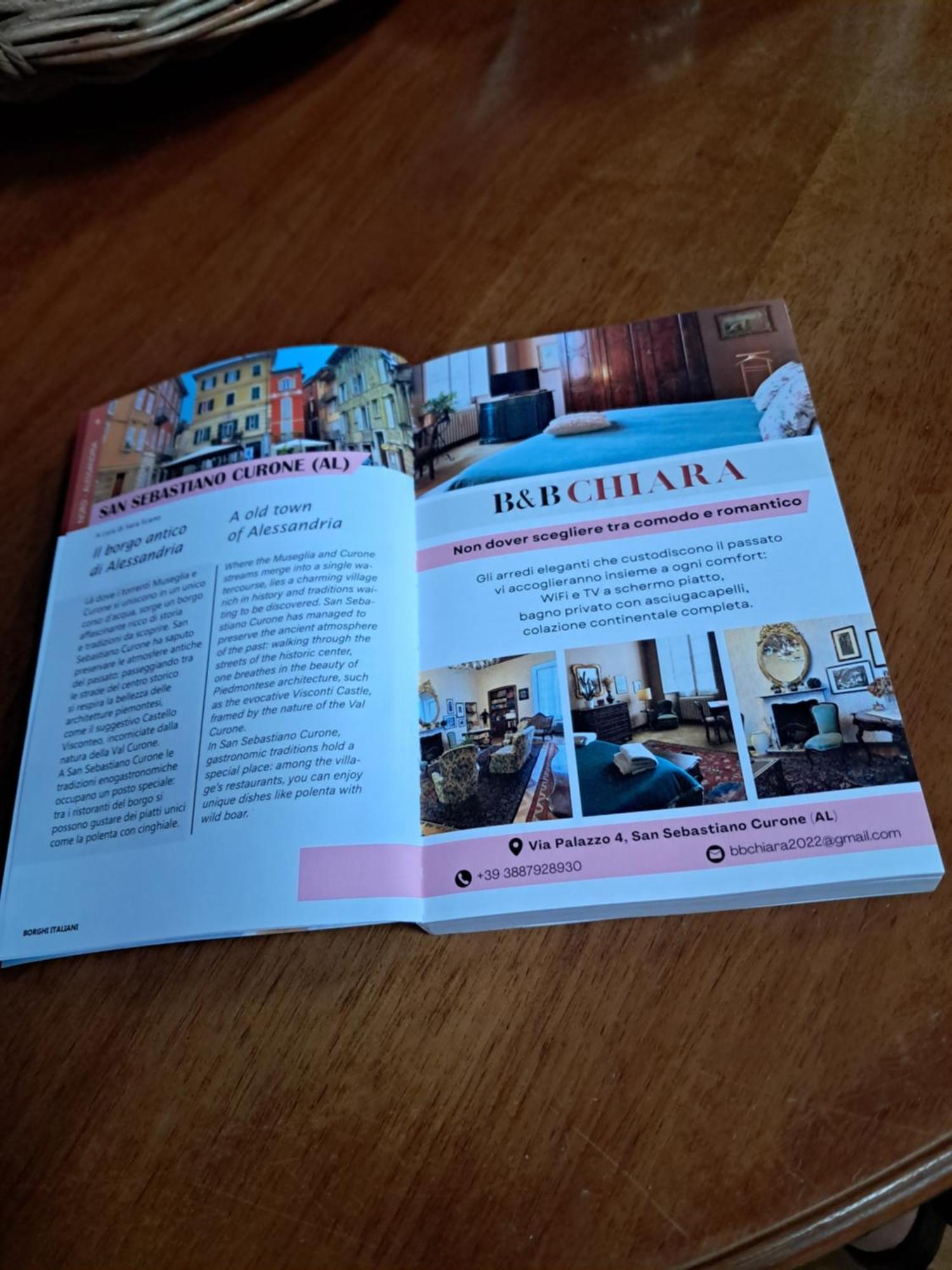 Bed & Breakfast Chiara San Sebastiano Curone Bagian luar foto